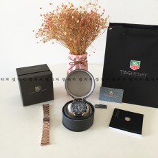 태그호이어 까레라 칼리버 호이어 01 우레탄시계 + 메탈스트랩